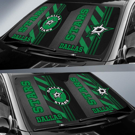 Dallas Stars Car Sunshade Custom Car Accessories - Gearcarcover - 2
