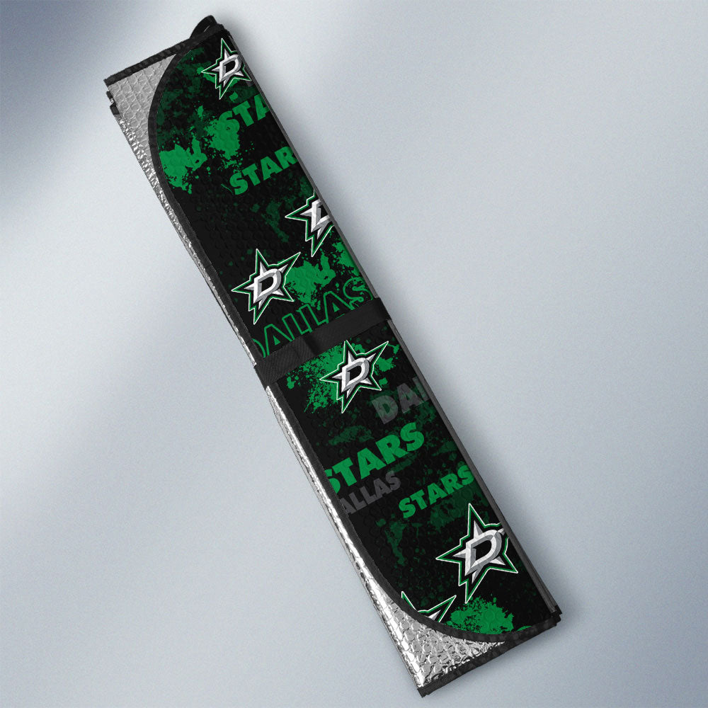 Dallas Stars Car Sunshade Custom Car Accessories - Gearcarcover - 3