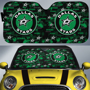 Dallas Stars Car Sunshade Custom Car Accessories - Gearcarcover - 1