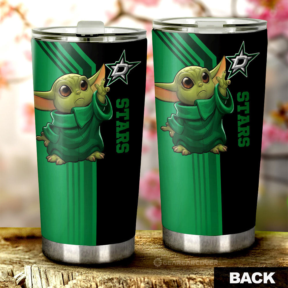 Dallas Stars Tumbler Cup Custom Car Accessories - Gearcarcover - 2
