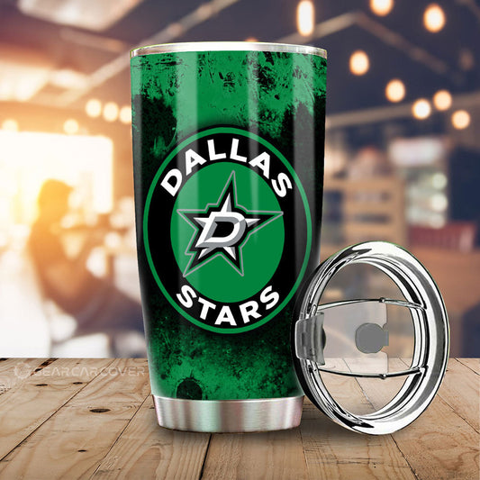 Dallas Stars Tumbler Cup Custom Car Accessories - Gearcarcover - 2