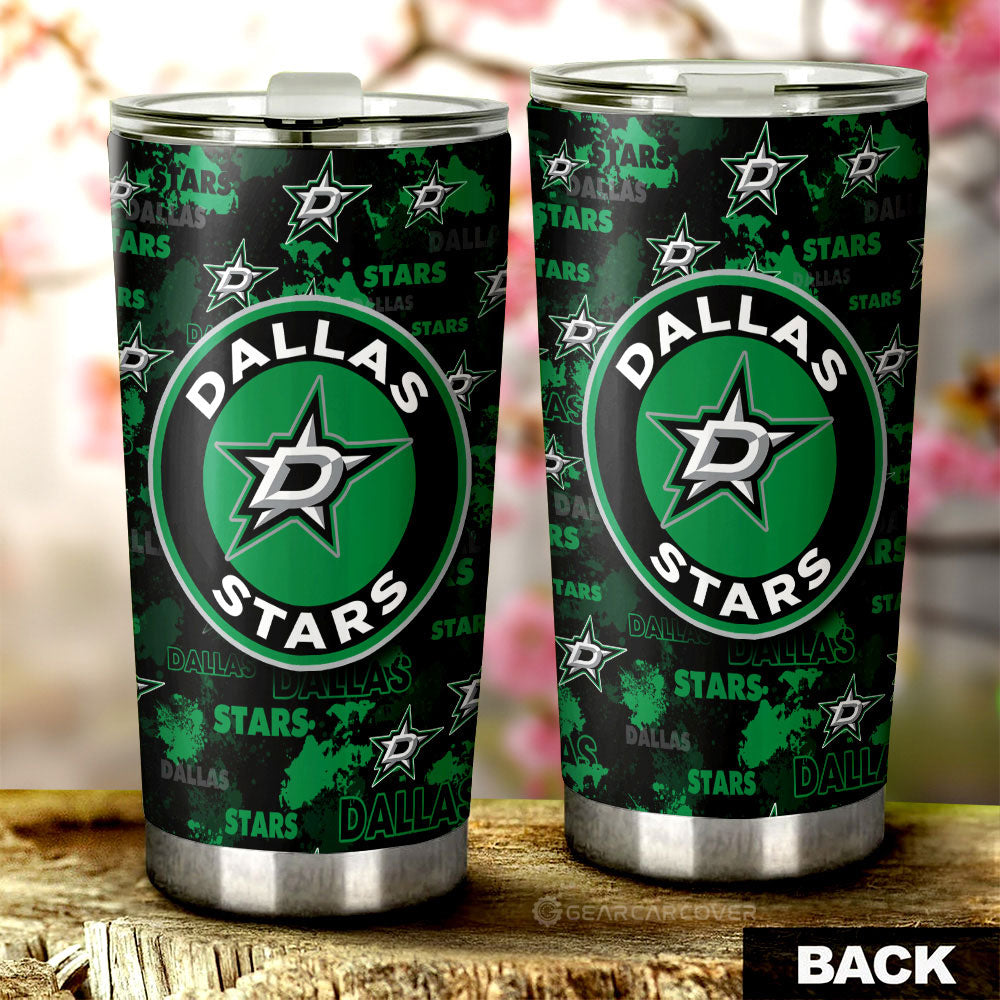 Dallas Stars Tumbler Cup Custom Car Accessories - Gearcarcover - 2