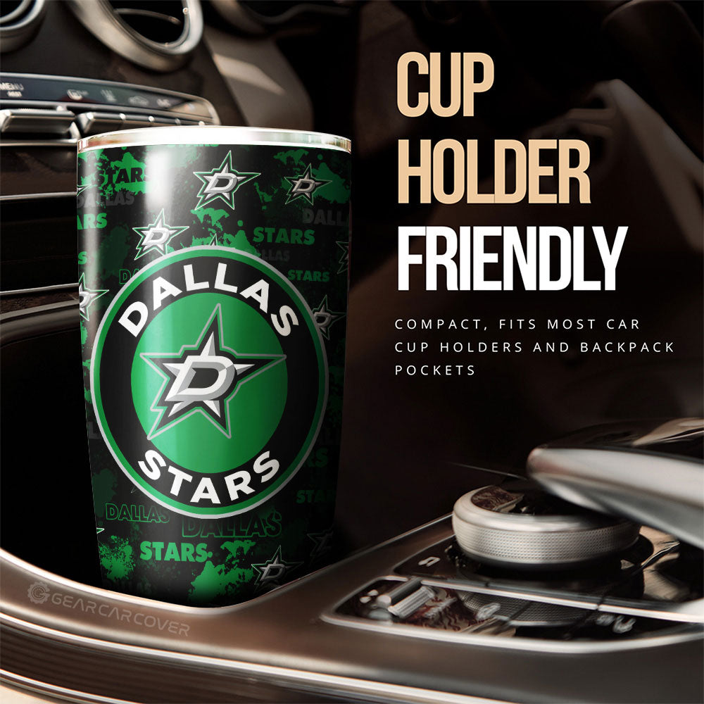 Dallas Stars Tumbler Cup Custom Car Accessories - Gearcarcover - 3