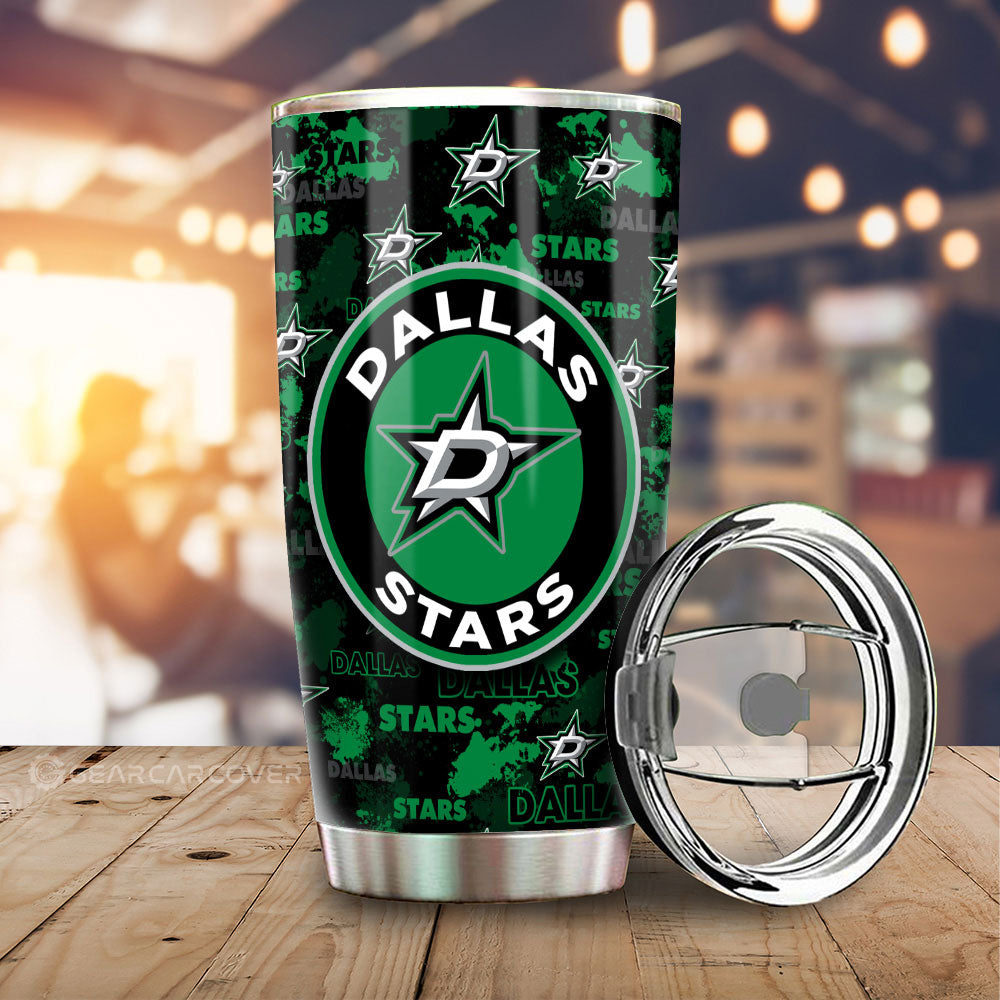 Dallas Stars Tumbler Cup Custom Car Accessories - Gearcarcover - 1