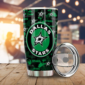 Dallas Stars Tumbler Cup Custom Car Accessories - Gearcarcover - 1