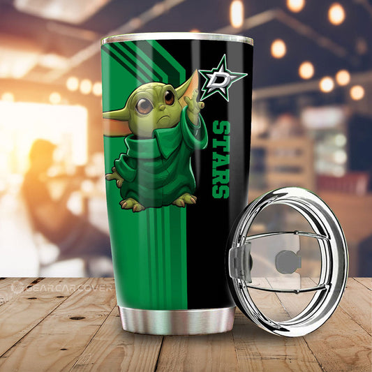 Dallas Stars Tumbler Cup Custom Car Accessories - Gearcarcover - 1