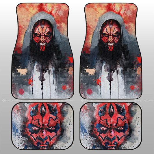 Darth Maul Car Floor Mats Collection - Gearcarcover - 1
