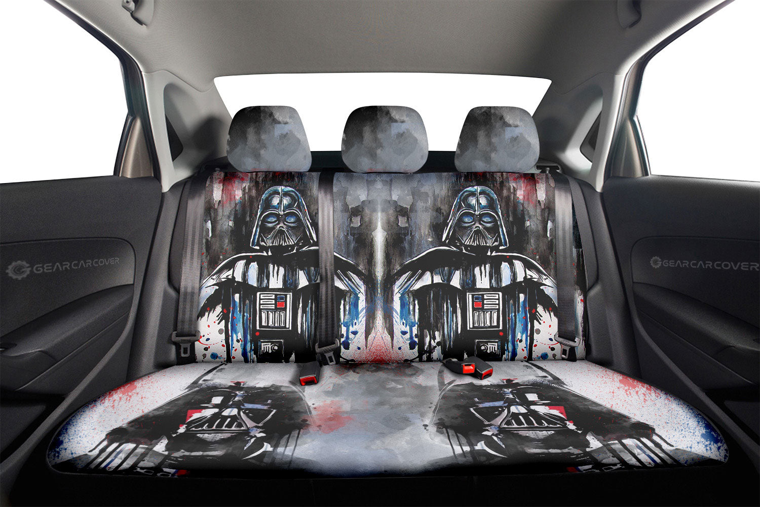Darth Vader Car Back Seat Covers Collection - Gearcarcover - 2