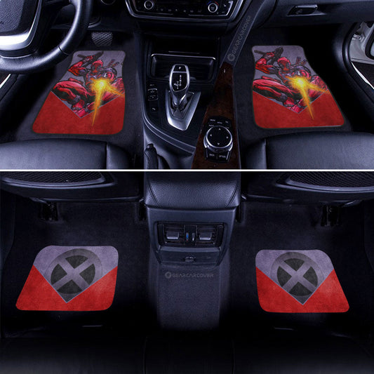 Deadpool Car Floor Mats Custom Car Accessories - Gearcarcover - 2
