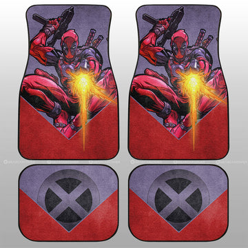 Deadpool Car Floor Mats Custom Car Accessories - Gearcarcover - 1