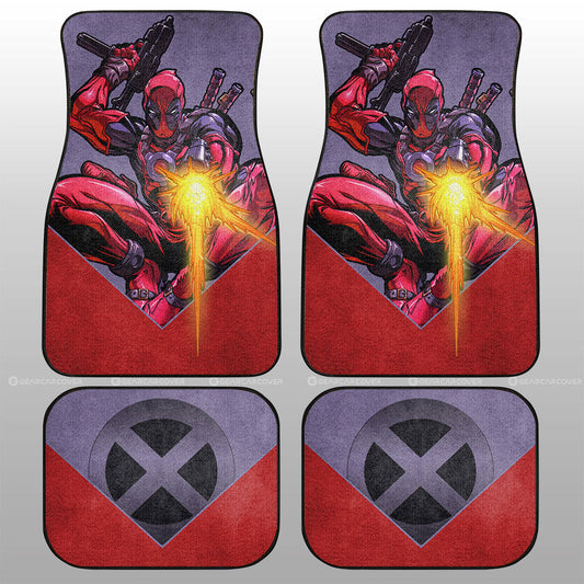 Deadpool Car Floor Mats Custom Car Accessories - Gearcarcover - 1
