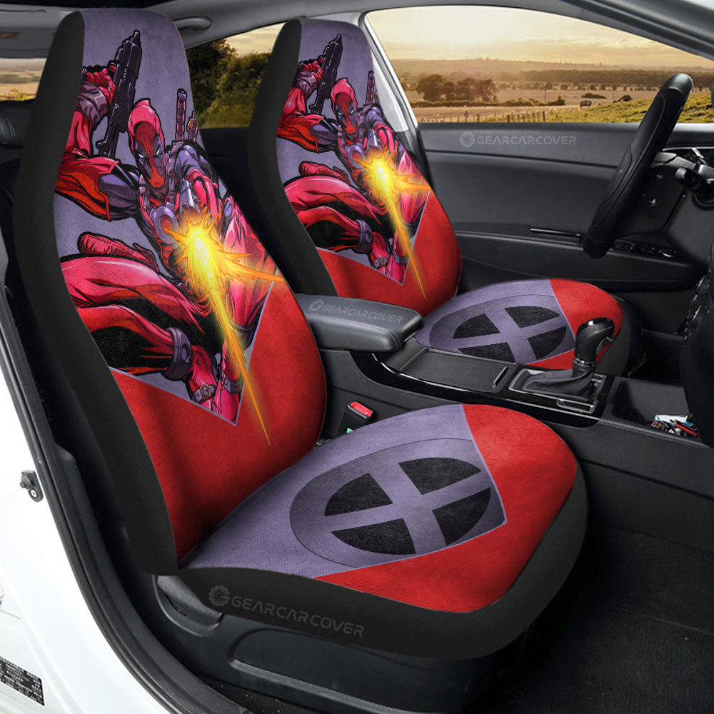 Deadpool Car Seat Covers Custom Car Accessories - Gearcarcover - 2