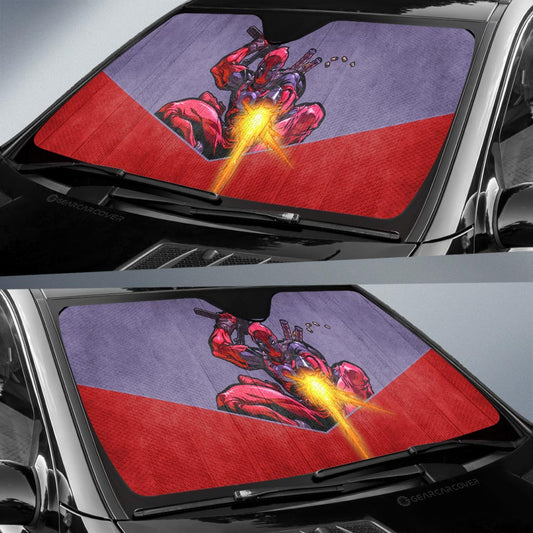 Deadpool Car Sunshade Custom Car Accessories - Gearcarcover - 2