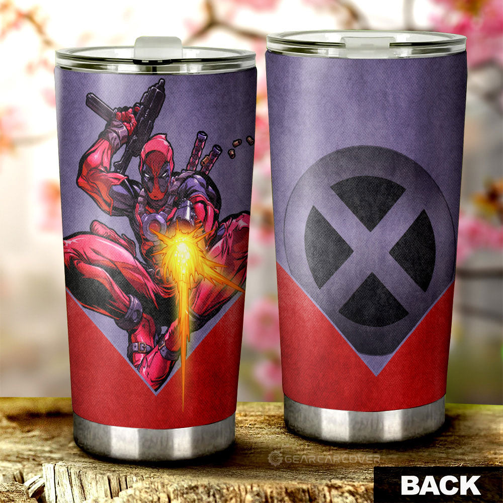 Deadpool Tumbler Cup Custom Car Accessories - Gearcarcover - 1