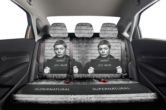 Dean Winchester Car Back Seat Covers Custom Supernatural Car Accessories - Gearcarcover - 2