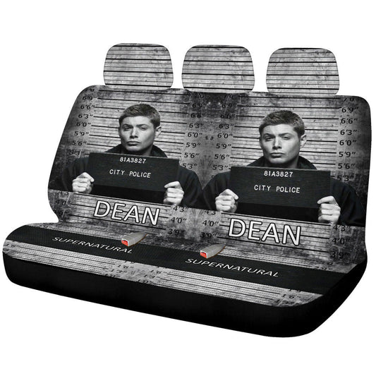 Dean Winchester Car Back Seat Covers Custom Supernatural Car Accessories - Gearcarcover - 1