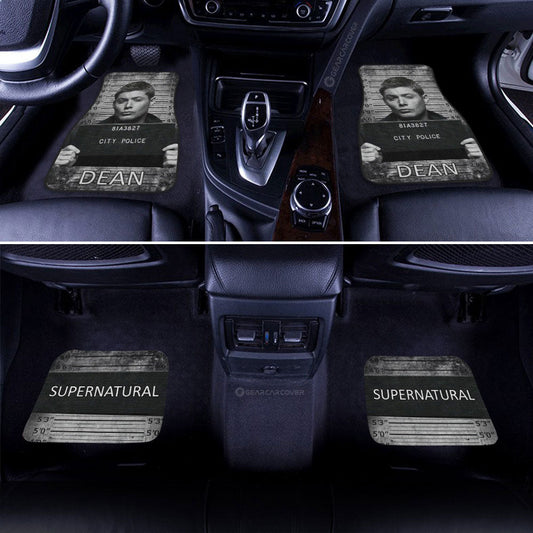 Dean Winchester Car Floor Mats Custom Supernatural Car Accessories - Gearcarcover - 2