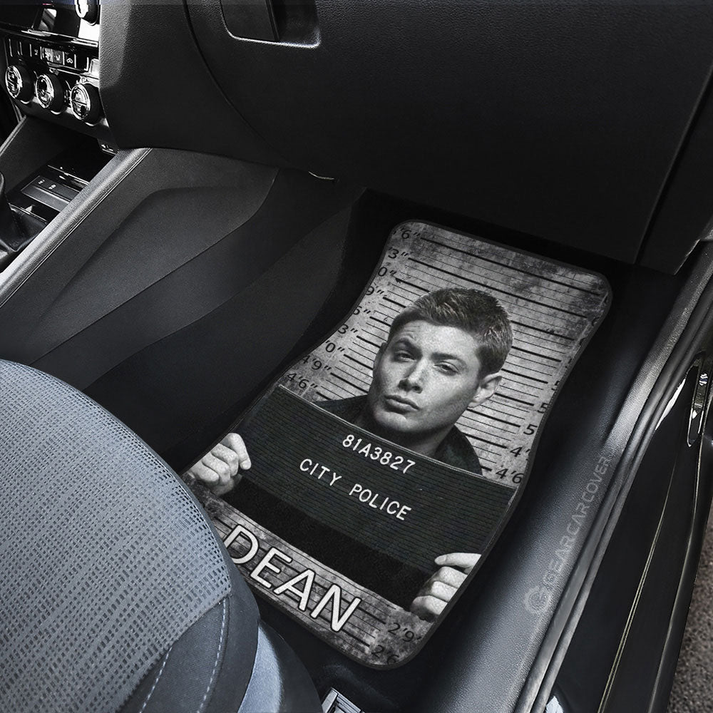 Dean Winchester Car Floor Mats Custom Supernatural Car Accessories - Gearcarcover - 3