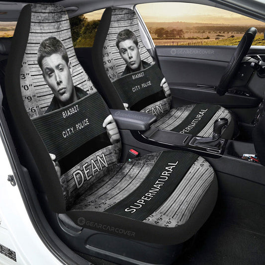 Dean Winchester Car Seat Covers Custom Supernatural Car Accessories - Gearcarcover - 2