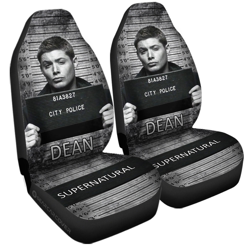 Dean Winchester Car Seat Covers Custom Supernatural Car Accessories - Gearcarcover - 3