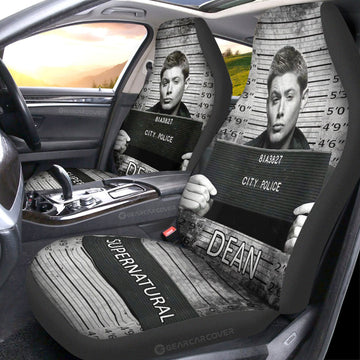 Dean Winchester Car Seat Covers Custom Supernatural Car Accessories - Gearcarcover - 1