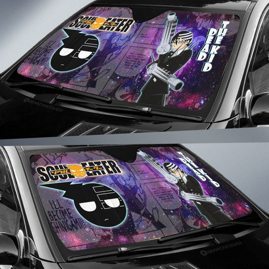 Death The Kid Car Sunshade Custom Manga Galaxy Style - Gearcarcover - 2