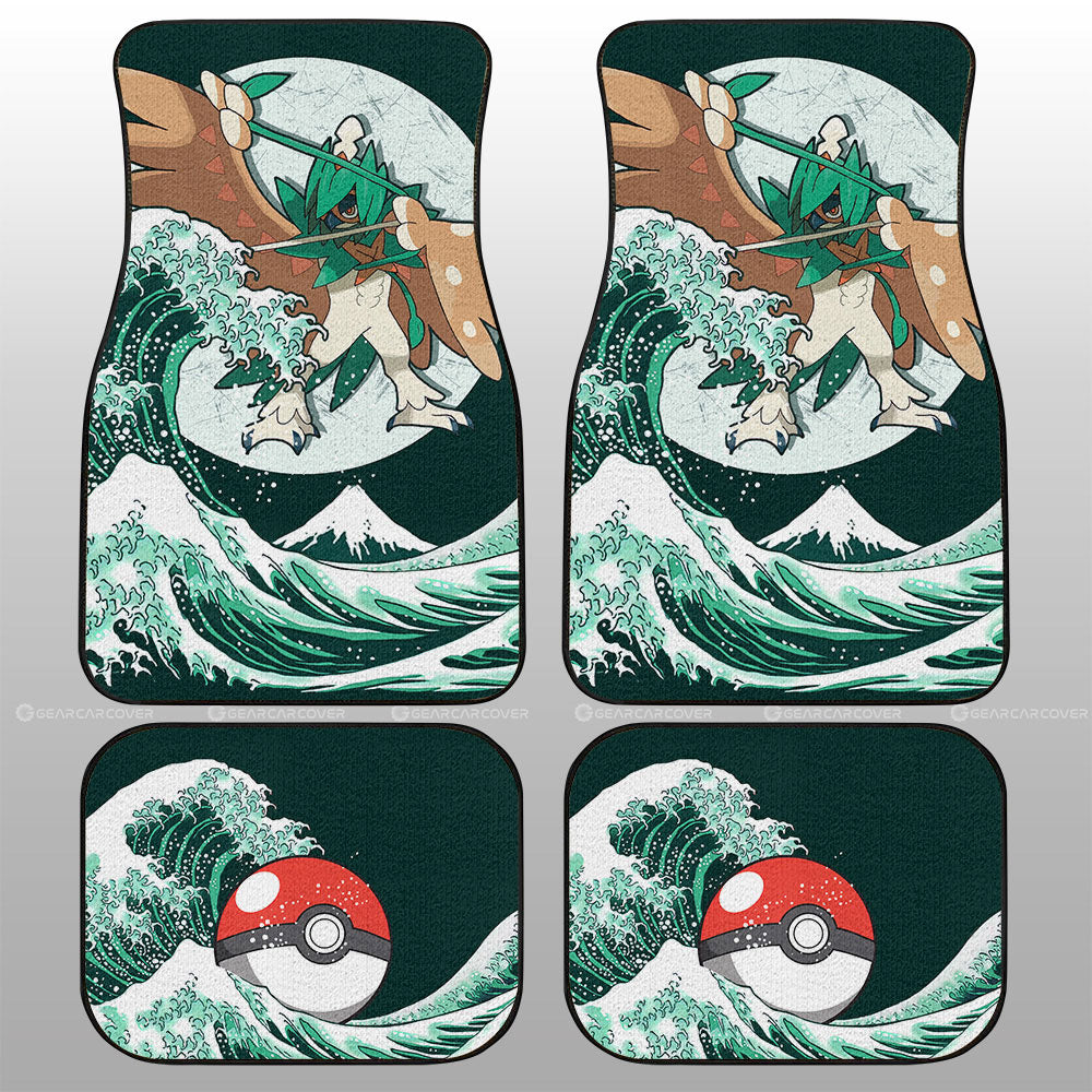 Decidueye Car Floor Mats Custom Pokemon Car Accessories - Gearcarcover - 1
