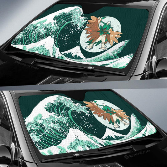 Decidueye Car Sunshade Custom Pokemon Car Accessories - Gearcarcover - 2