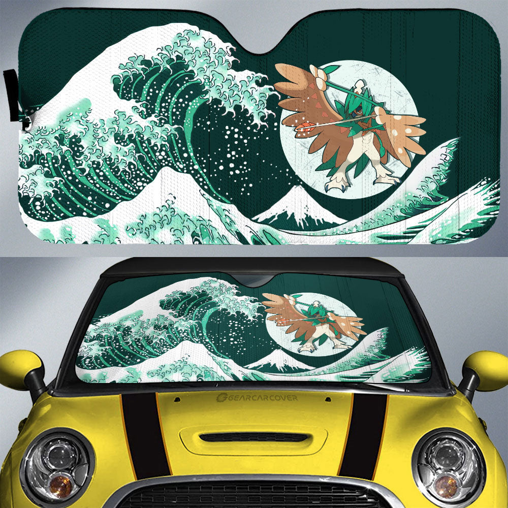 Decidueye Car Sunshade Custom Pokemon Car Accessories - Gearcarcover - 1