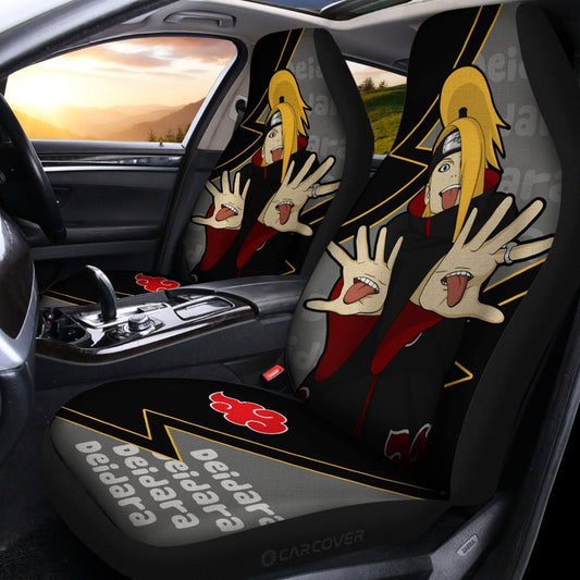Deidara Akatsuki Car Seat Covers Custom Anime Car Accessories For Fan - Gearcarcover - 2