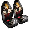 Deidara Akatsuki Car Seat Covers Custom Anime Car Accessories For Fan - Gearcarcover - 3