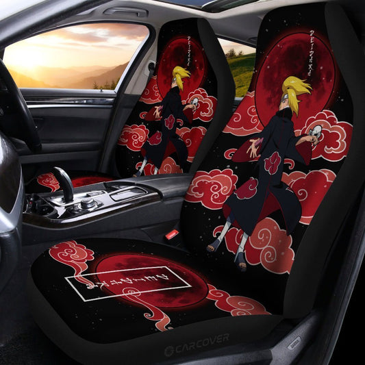 Deidara Akatsuki Car Seat Covers Custom Anime Car Accessories - Gearcarcover - 2