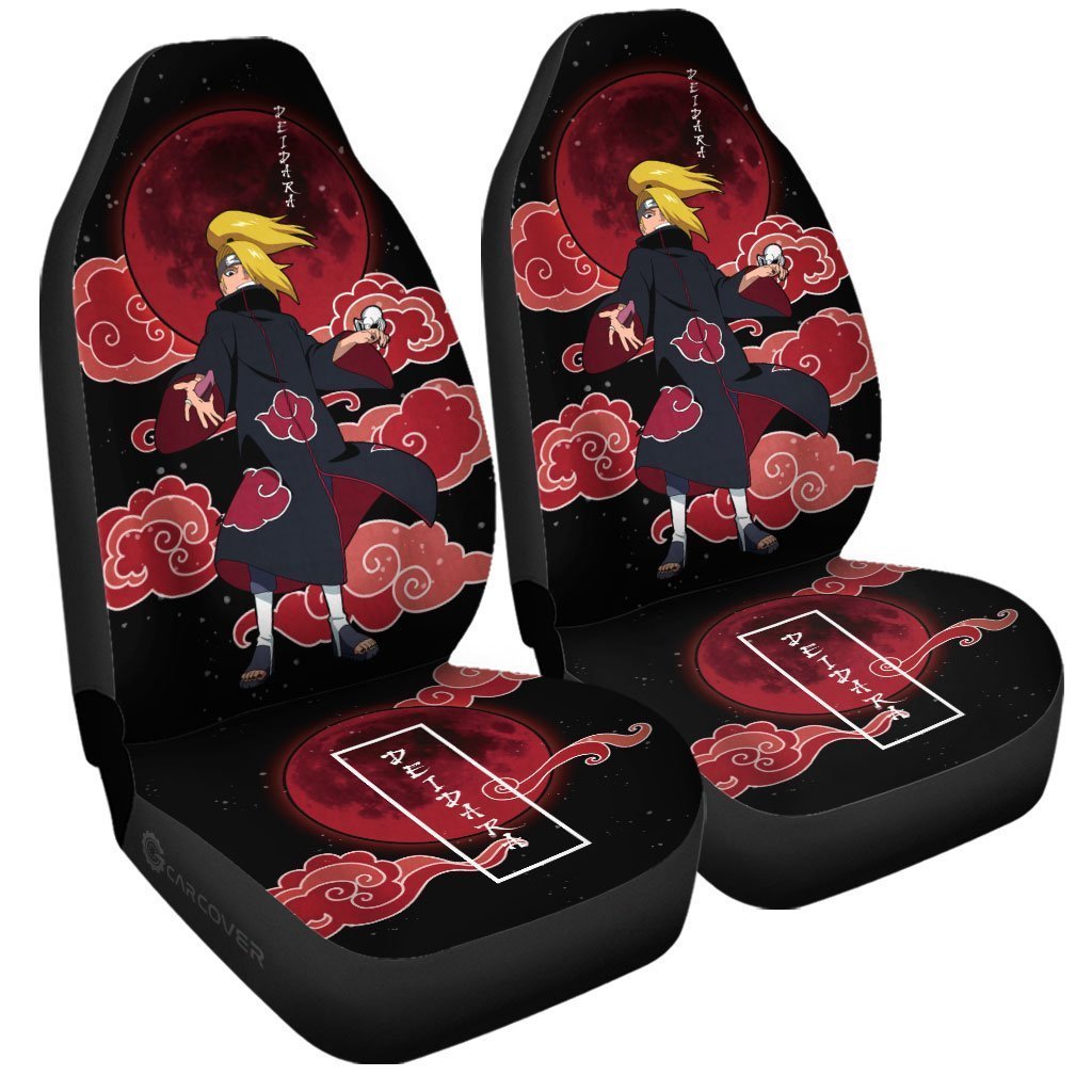 Deidara Akatsuki Car Seat Covers Custom Anime Car Accessories - Gearcarcover - 3