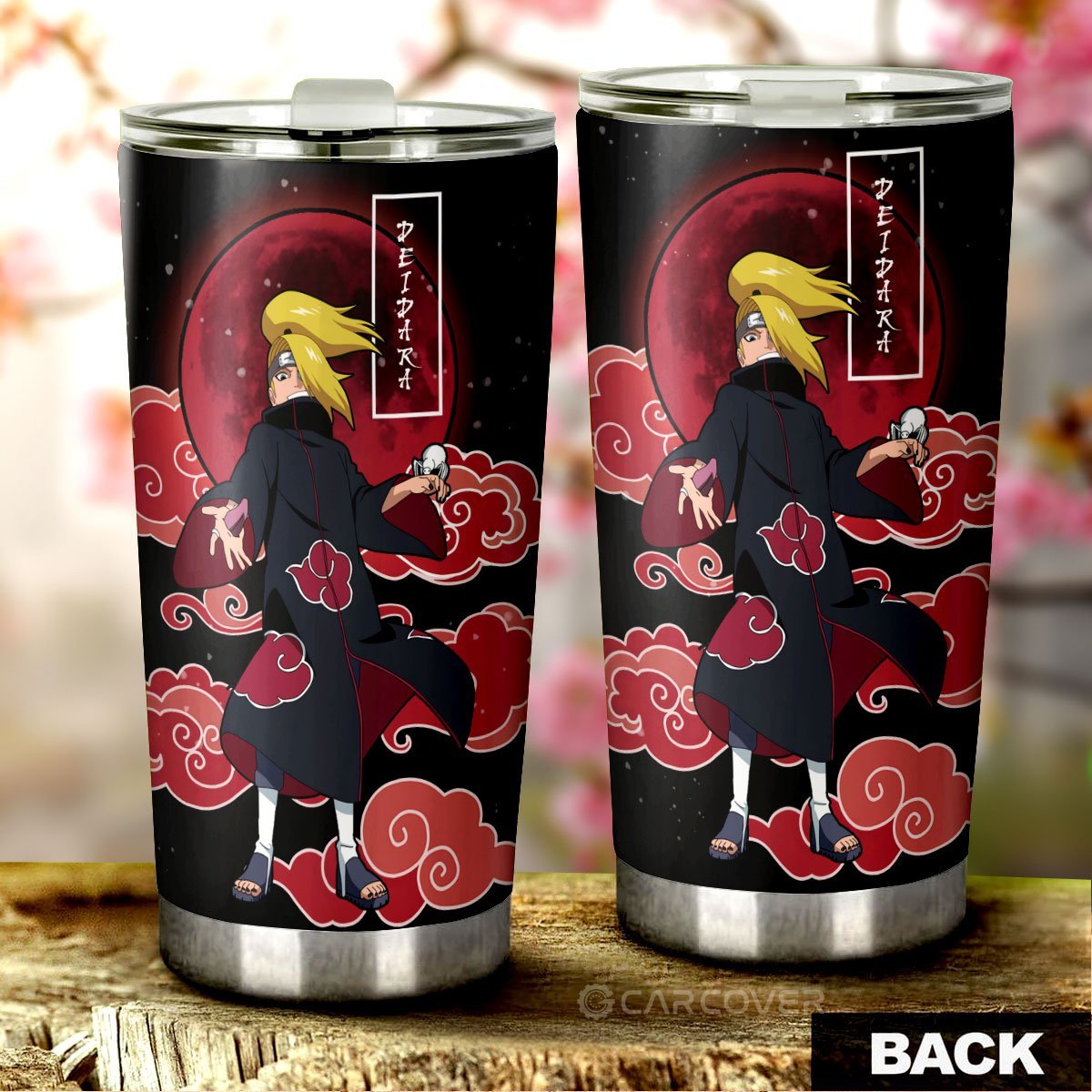 Deidara Akatsuki Tumbler Cup Custom Anime Car Accessories - Gearcarcover - 3