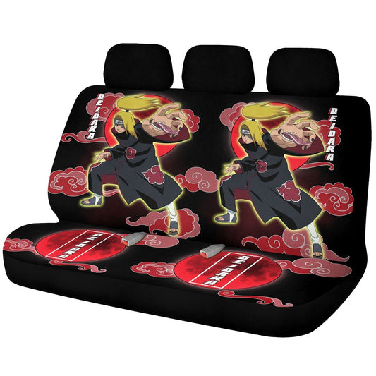 Deidara Car Back Seat Covers Custom Anime Car Accessories - Gearcarcover - 1