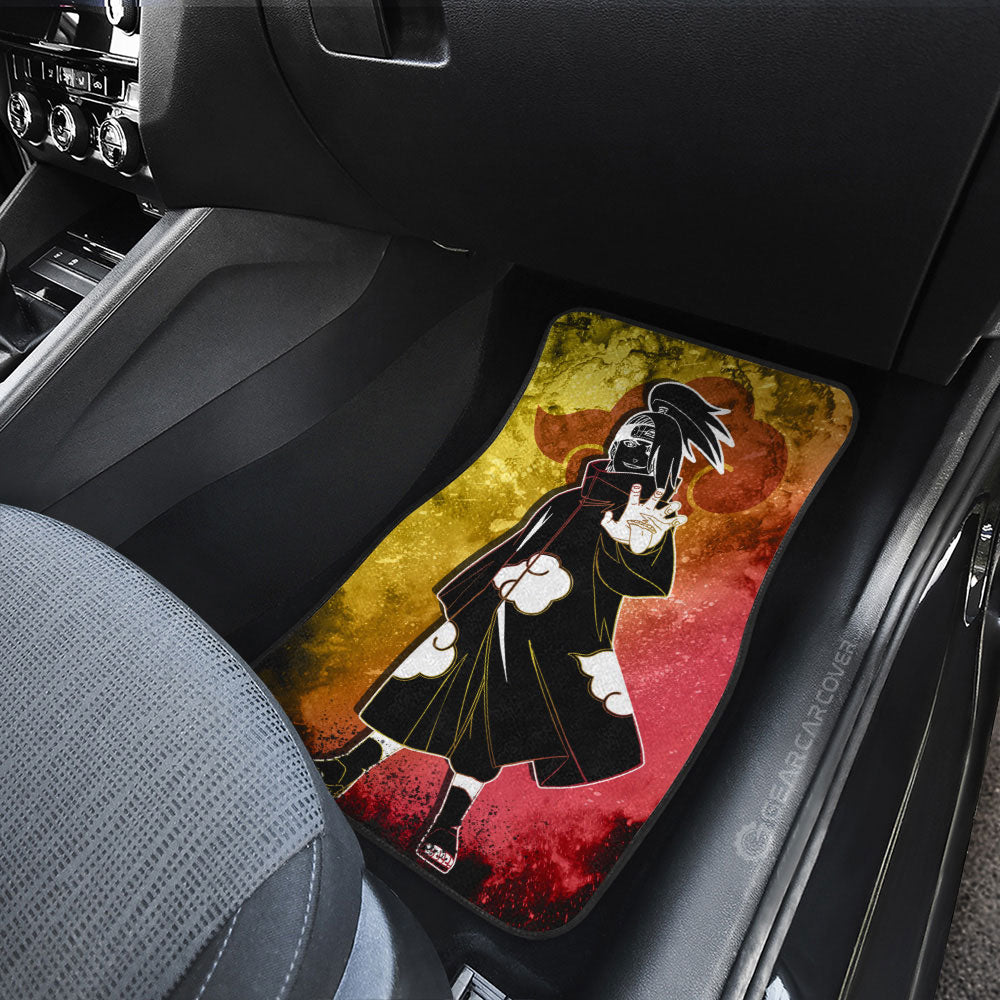 Deidara Car Floor Mats Custom Anime Car Accessories - Gearcarcover - 3