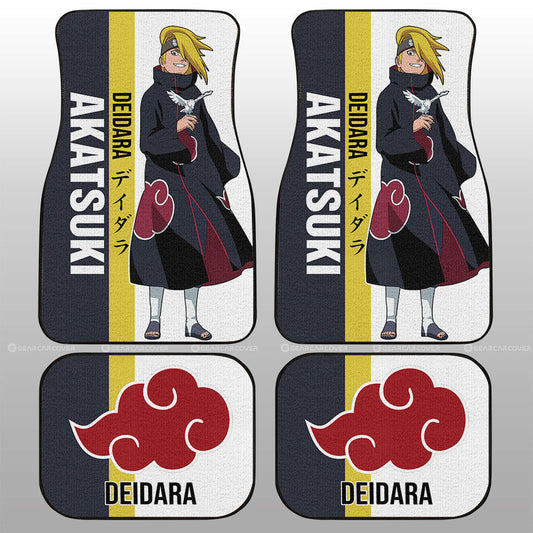 Deidara Car Floor Mats Custom Car Accessories - Gearcarcover - 2