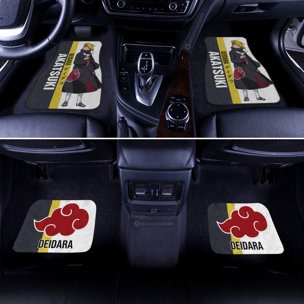 Deidara Car Floor Mats Custom Car Accessories - Gearcarcover - 3