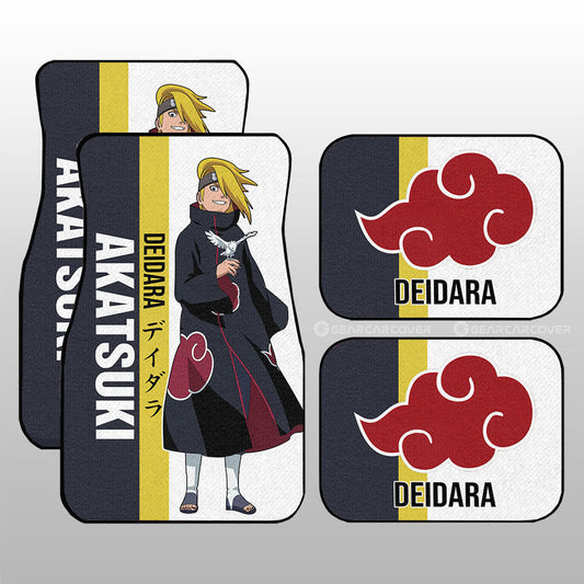 Deidara Car Floor Mats Custom Car Accessories - Gearcarcover - 1