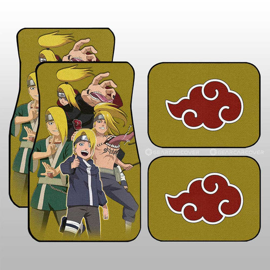 Deidara Car Floor Mats Custom Car Accessories - Gearcarcover - 1