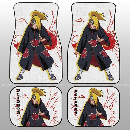 Deidara Car Floor Mats Custom For Anime Fans - Gearcarcover - 2