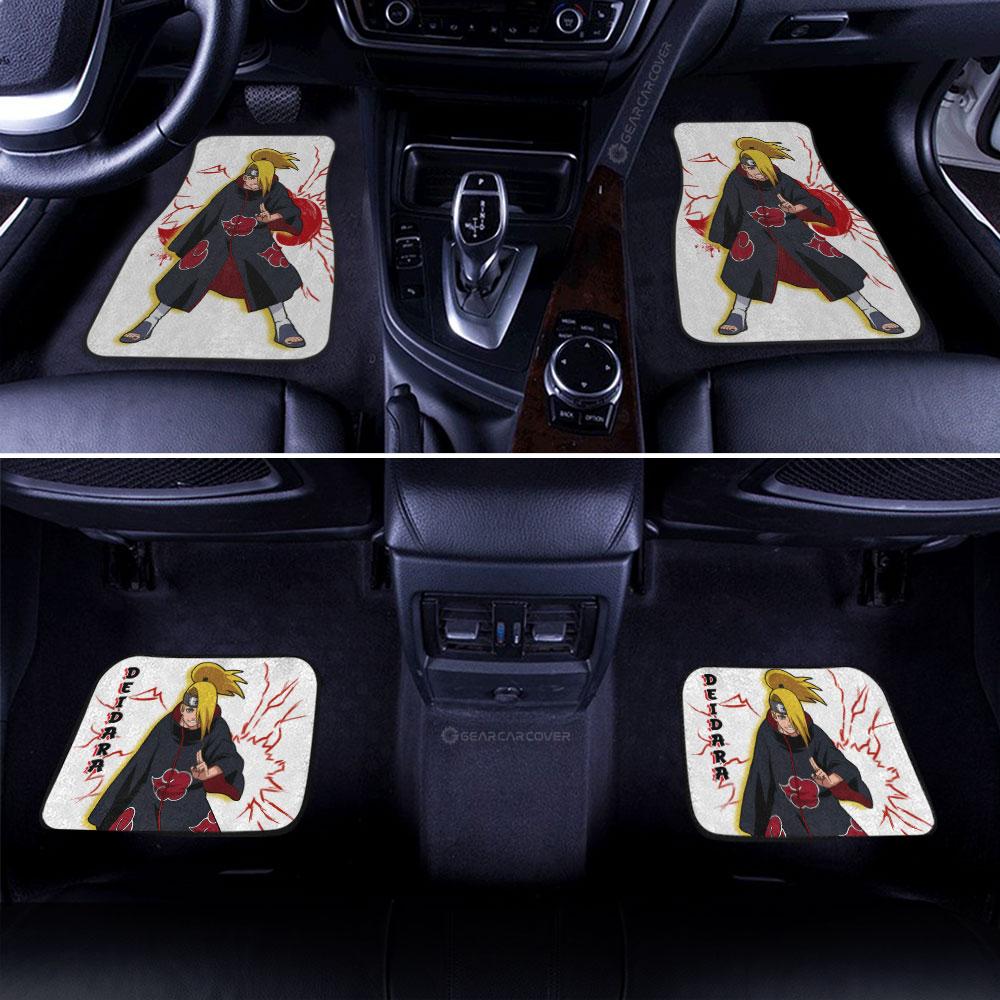 Deidara Car Floor Mats Custom For Fans - Gearcarcover - 3