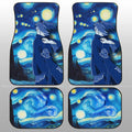 Deidara Car Floor Mats Custom Starry Night Styles - Gearcarcover - 1