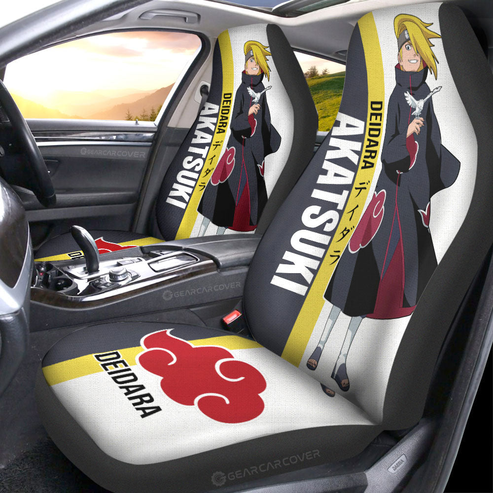 Deidara Car Seat Covers Custom Anime Car Accessories - Gearcarcover - 2