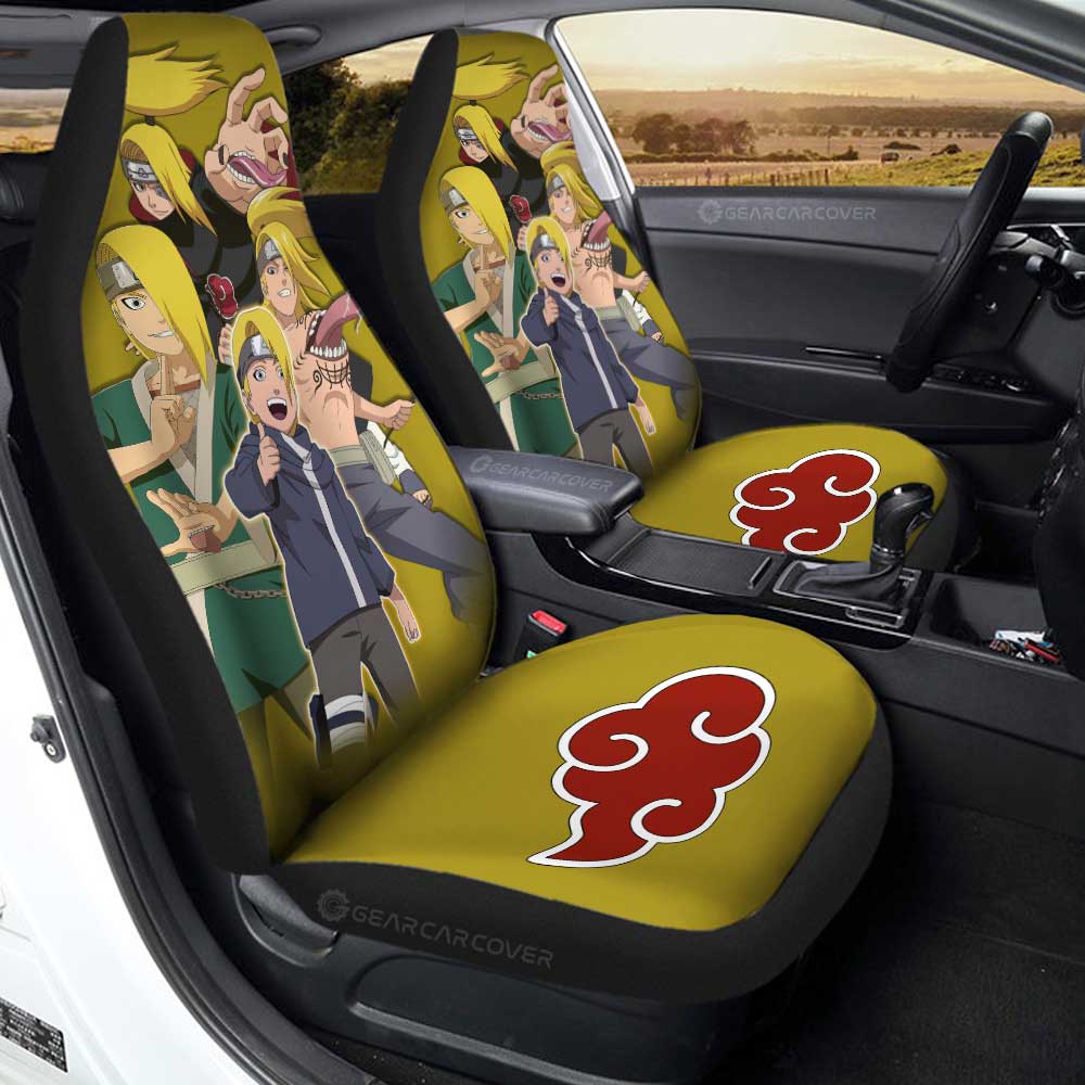 Deidara Car Seat Covers Custom Anime Car Accessories - Gearcarcover - 1