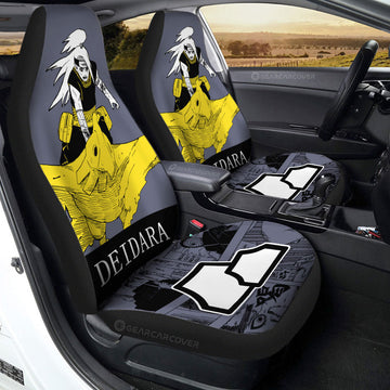 Deidara Car Seat Covers Custom Anime Car Accessories Manga Color Style - Gearcarcover - 1