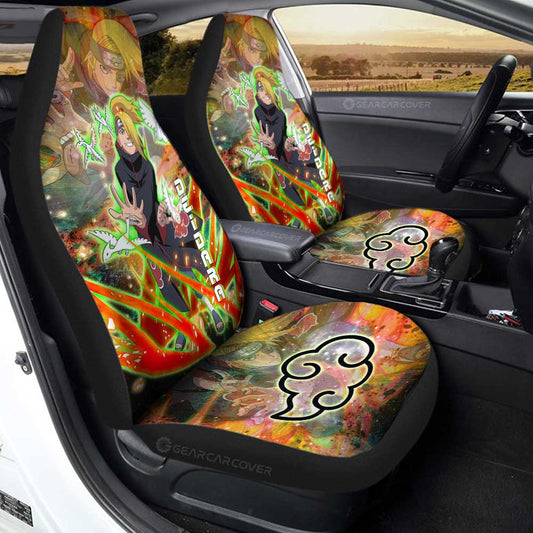 Deidara Car Seat Covers Custom Characters Anime Car Accessories - Gearcarcover - 2