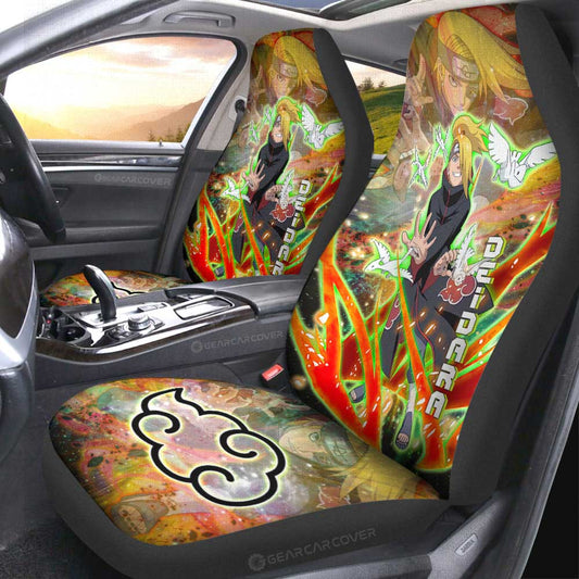 Deidara Car Seat Covers Custom Characters Anime Car Accessories - Gearcarcover - 1