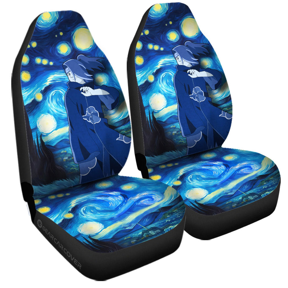 Deidara Car Seat Covers Custom Starry Night Styles - Gearcarcover - 3