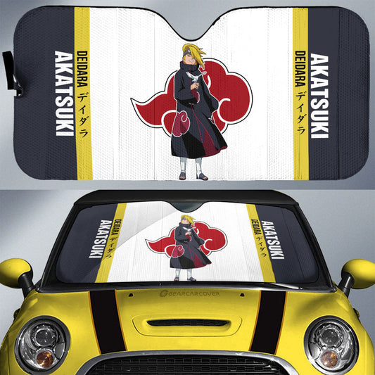 Deidara Car Sunshade Custom Anime Car Accessories - Gearcarcover - 1